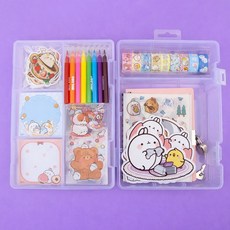 몰랑 시크릿 일기장 다이어리 꾸미기 diy 세트 문구, 단품