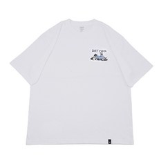 [RS타이치] RSU126 DAY OFF OVER SIZE T-SHIRT WHITE, XL