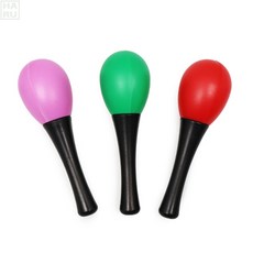 가벼운 다용도 마라카스 흔드는 리듬 악기 리듬막대 음악치료악기 어린이악기 유아악기 교육용악기, 그린