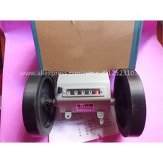 Z96 F 롤러 휠 기계 계량기 카운터 패브릭 길이 기록 측정 릴레이, Meter counter, 1개