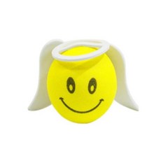 [MS-TECH] 차량용 안테나 장식용품 안테나볼, 롱타입 스마일천사