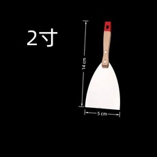 不銹鋼木柄刮刀, 1個