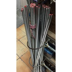 304不鏽鋼全牙牙條1米 M5 M6 M8 M10 M12 白鐵全牙螺桿, 1個