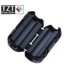 클립온 장치 요소 활성 구성 RFI 잡음 페라이트 5MM 클립 필터용 억제 케이블 코어, 1개