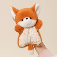귀여운 애착인형 봉제인형 말랑 스퀴시 양 허스키 인형 선물용 장식, 1개, 여우, 16cm