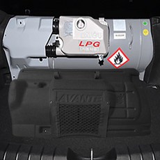 차량용 LPG 가스통 가리개 커버 우산걸이형 대형, 기본형, 더뉴그랜져HG 14~(대형)