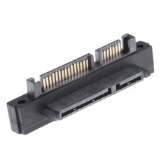 SATA 수 암 포트 컨버터 어댑터 카드 HDD SSD 하드 디스크 드라이브용 고속 500Mbps 오른쪽 및 왼쪽 90 도 7 15, A, 1개