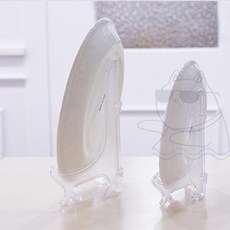 펀코 접시 거치대 스탠드 이젤 받침대 그릇 정리대 상패, 중 2P