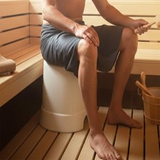 목욕의자 화이트 낮은욕실의자, 대