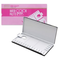 흥일 수채화파레트 AL420, 20칸, 혼합 색상, 1개