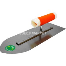 미장칼 흙손 360mm 퍼티 빠데 고대 미장도구, 1개