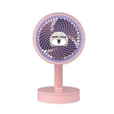 青青文具 【好想兔系列】CZ-564 (2色) 簡約式風扇 桌面風扇 可手持風扇 好好逛文具小舖, 粉色