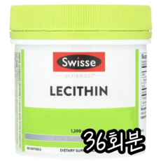스위스 레시틴 1200mg 캡슐, 1개, 36회분