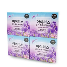 아기세탁비누 LG 온더바디 거품비누 세안비누 휘핑비누 4개입, (체리블라썸)4개