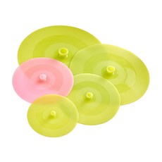 生活小集 矽膠保鮮碗蓋 密封蓋 碗盤蓋 矽膠蓋 防塵蓋 馬克杯蓋 真空保鮮蓋, 顏色隨機, 1個