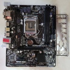 중고메인보드 ASROCK H81M-HDS (4세대)