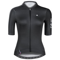 BAISKY 自行車衣 女款短袖車衣 潔淨黑 119201049