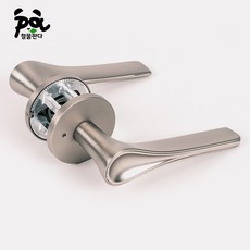 철물판다 도무스 방문손잡이 707NI 문손잡이 문고리 도어문고리 방문레버, 1개