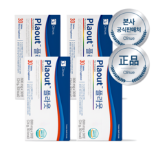 [공식판매처] 미세플라스틱 배출 PLA-nti 특허 성분 플라웃 Plaout 24g, 4개, 30정