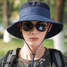 엘마운틴 남성용 MS 상단 메쉬 모자, 네이비