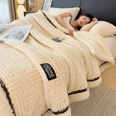 거실담요 양털 부드러운 대형 소파 커버 캠핑용품 따뜻한 가을 겨울용 침대용 포근한 착용감 어린이 학년용