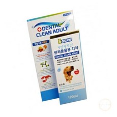 서무스토어 쏘아베 덴탈 클리닉 어덜트 치약 120ml 사과향 애견용치약, 1