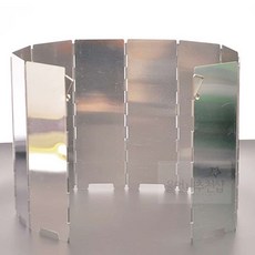 HY 캠핑용 10단 버너 바람막이 버너가드 가스렌지가림막 가스버너바람막이