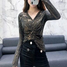 여성 라인댄스 줌바 댄스티 5KG 댄스복 의상 꼬임 에어포장추가 폴라 에어로빅복 시스루