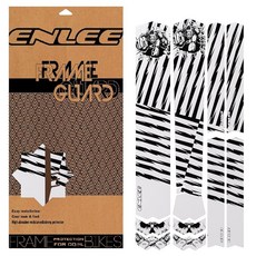 ENLEE 자전거 프레임 보호 테이프 TPU 방수 MTB 보호 두꺼운 키트 고충격 투명 긁힘 방지 필름, Orangutan, 1개
