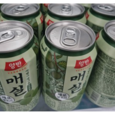 동원 양반 제로캔 매실, 72개, 340ml