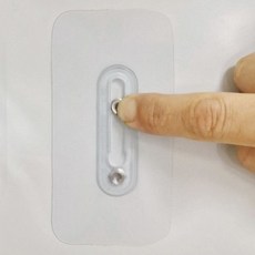 위치조절 접착식 너트 스티커 / 매직너트 나사고정, 1개