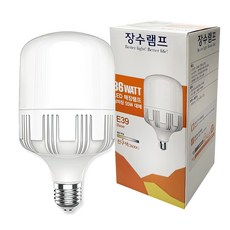 장수 LED 볼전구 램프 공장등 E39 36W 전구색 엘이디 큰전구 보안등 전등, 헤드빙상품선택