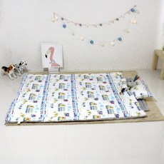 키즈돔 기차 면극세사 차렵이불+베개커버 459679, 단품