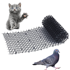 고양이 비둘기 퇴치망 다장소 다용도 퇴치 매트 30cm X 200cm, 블랙, 1세트