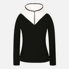 [결제할인쿠폰]레노마골프 22FW 여성 배색 후드 반집업 티셔츠 RWTHL8151-199 2802272