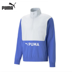 푸마 남성 핏 하프 집업 1/2 아노락 자켓 긴팔 티셔츠 Puma Fit Heritage Woven 1/2 Anorak 523734 92