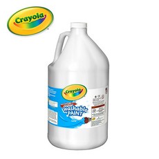 크레욜라 워셔블 페인트 3.79L, 화이트