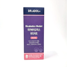 Dr.adol 닥터아돌 히카바이오틱스 위디어트 다이어트 보조제 그린세라 가르시니아 남자 여자 닥터아돌 영양제, 30g, 1개