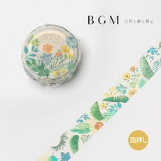 BGM 和紙膠帶 - 熱帶雨林, 1個