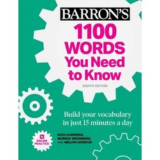 1100 Words You Need to Know + Online Practice:Build Your Vocabulary in Just 15 Minutes a Day!, Barron's Educational Series