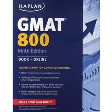 Kaplan GMAT 800: Advanced Prep for Advanced Students, Kaplan Test Prep