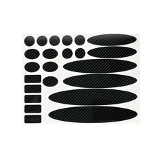 차량 오토바이 스크래치 커버업 6D 카본 데칼 스티커 세트, 1세트, TYPE D