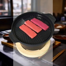 테이블 미니 화로 손잡이 식당 세라믹 가정 부루스타 기름받이, 옵션품절_1_04_KOUT5320