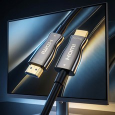 넥시 HDMI2.0 하이브리드 광 케이블 20M NX1383, 1개