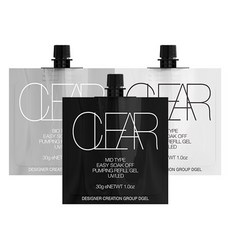 네모뷰티 디젤 펌핑 클리어젤 30g 리필타입, MID단품(중간 타입)