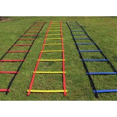 스탭래더 육상 연습 축구사다리 순발력훈련 순발력, 1개, 두꺼운 4mm 10m 20단 가방