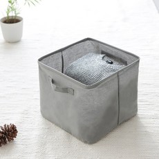 [마켓비] RINEN 패브릭수납함 오픈형 35x35x32, 1단, 베이지