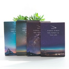 亞麻吸油面紙50片 夏日控油 方便攜帶, 1個, 星空圖案（遇缺圖案隨機出）