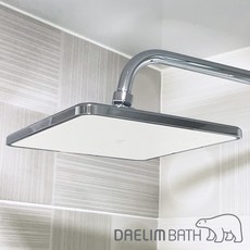 대림바스 국산 4각 해바라기 샤워기 헤드 DL-YS4584, 1개