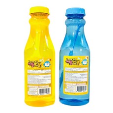 에스케이토이즈 버블버블 리필액 500ml 색상랜덤 대용량 리필형 비눗방울액 버블액리필형, 랜덤, 4개